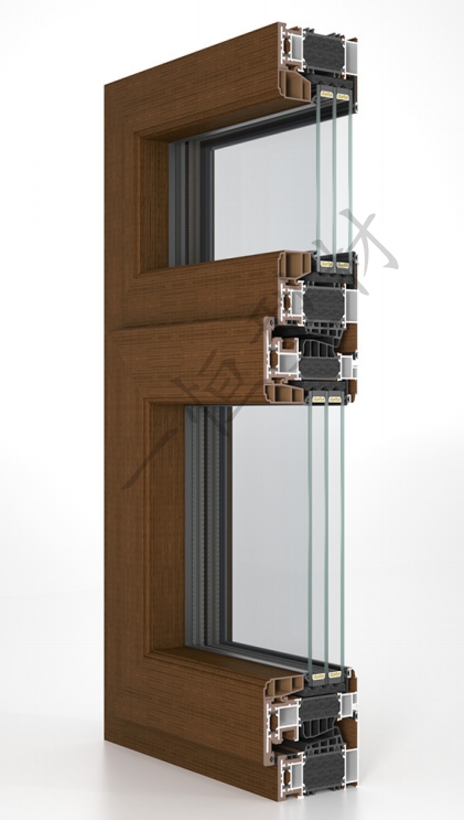 104-被動(dòng)鋁塑平開系列-內(nèi)開窗